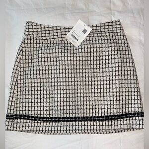 Oak + Fort Tweed Mini Skirt – Size 6, New With Tags